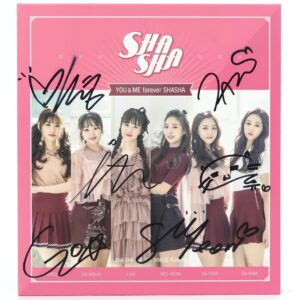 Sha Sha - You & Me Forever Signed Autographed CD Album Promo K-Pop 2018
