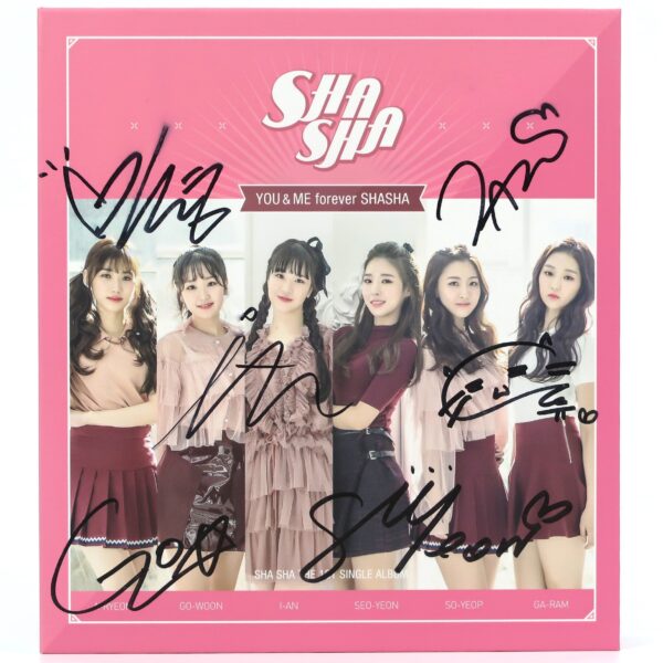 Sha Sha - You & Me Forever Signed Autographed CD Album Promo K-Pop 2018