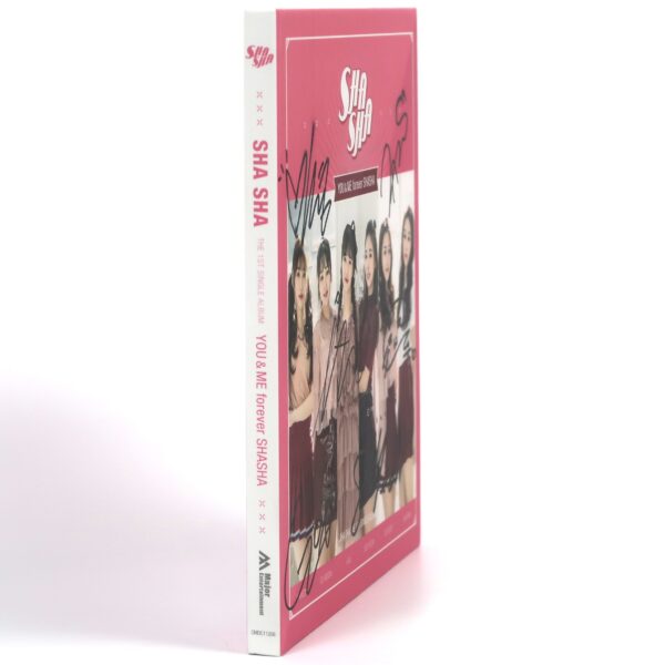 Sha Sha - You & Me Forever Signed Autographed CD Album Promo K-Pop 2018
