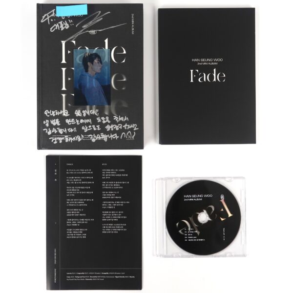 Han Seung Woo - Fade Signed Autographed CD Mini Album Promo 2021 Victon Seungwoo