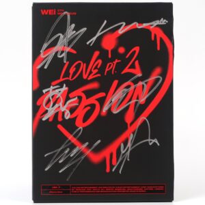 Wei - Love pt. 2: Passion Signed Autographed CD Album Promo K-Pop 2022
