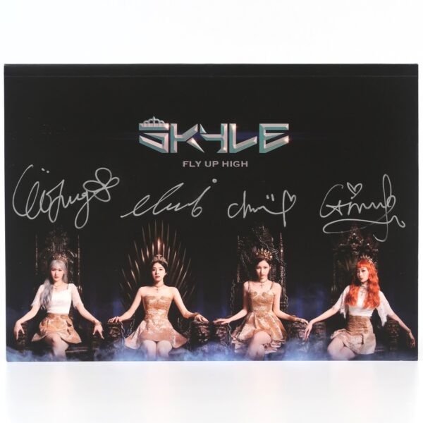 Skyle - Fly Up High Signed Autographed Single Album Promo CD 2021 K-Pop