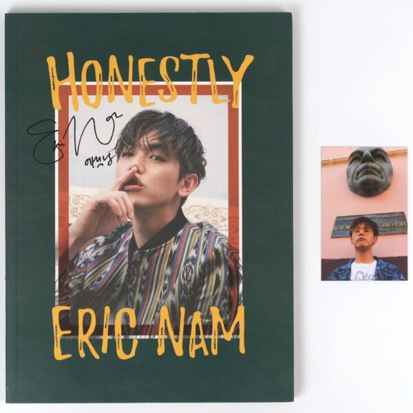 IMG_9877 Eric Nam - Honestly Signed Autographed Album CD Promo K-Pop 2018