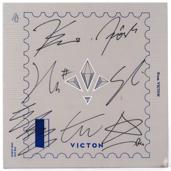 Victon - From. Victon Signed Autographed CD Mini Album Promo 2017 [water damage]