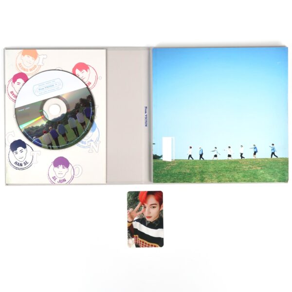 Victon - From. Victon Signed Autographed CD Mini Album Promo 2017 [water damage]