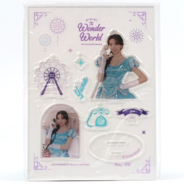 IMG_9919 Itzy 2nd Fan Meeting To Wonder World Acrylic Kit All Members 5 Sets K-Pop 2023