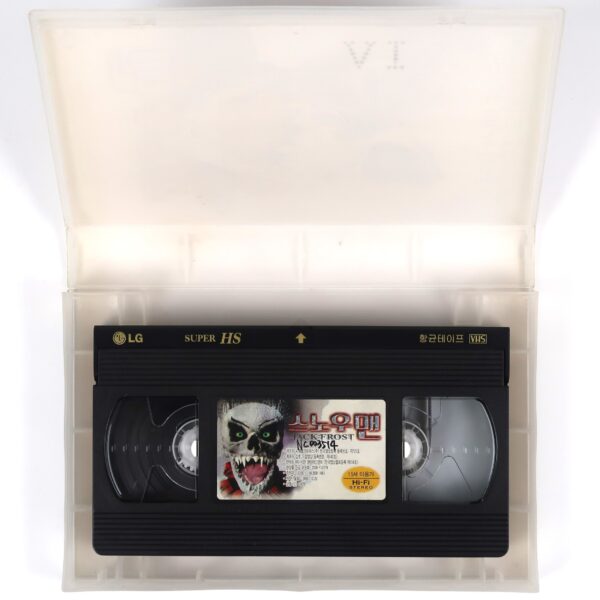 Jack Frost (1997) Korean VHS Rental [NTSC] Korea Horror Killer Snowman