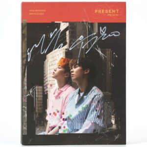 Woo Jin Young & Kim Hyun Soo - Present Signed Album Promo CD 2018 K-Pop