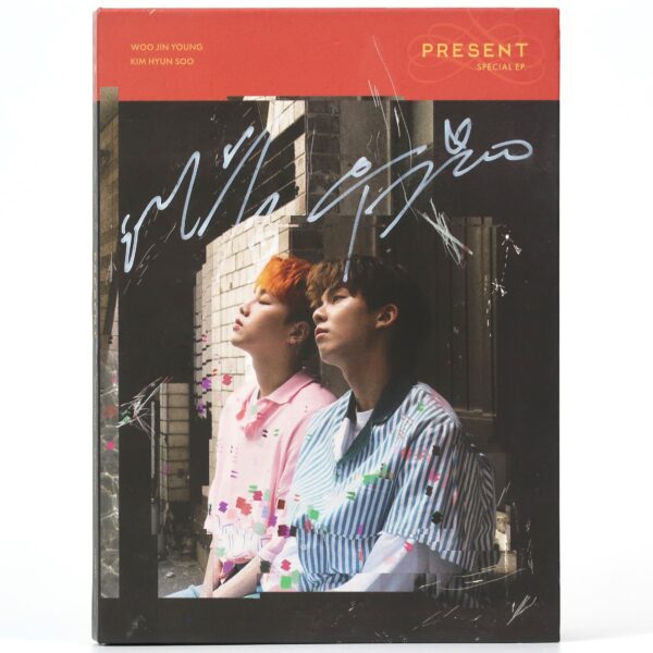IMG_1921 Woo Jin Young & Kim Hyun Soo - Present Signed Album Promo CD 2018 K-Pop