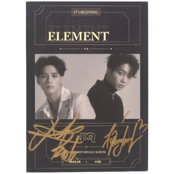JxR - Element Signed Single Album Promo CD 2022 Baekjin x Yuri K-Pop Rare