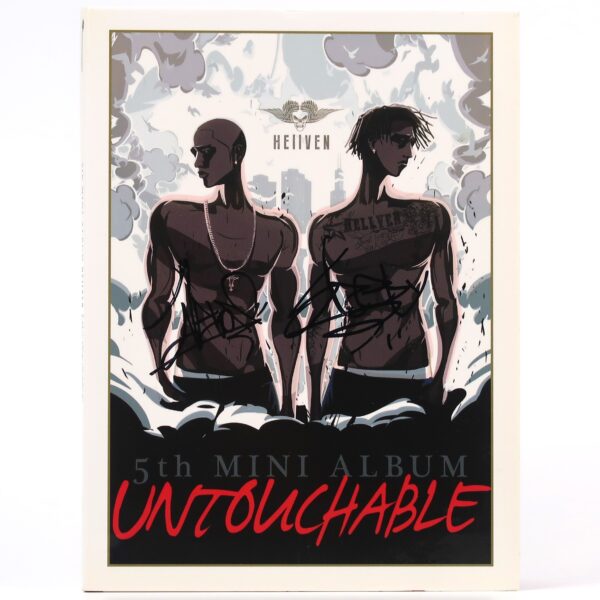 IMG_2120 Untouchable - Heiiven Signed Promo CD Album K-Rap Korean Hip Hop 2015