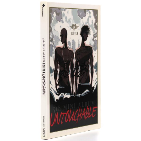 IMG_2122 Untouchable - Heiiven Signed Promo CD Album K-Rap Korean Hip Hop 2015