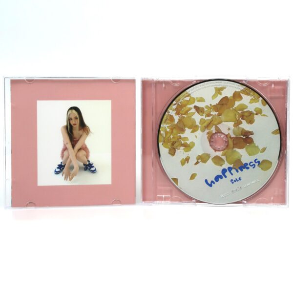 Sole - Happiness Signed Autographed Single Album Promo CD 2020 쏠 K-Pop R&B