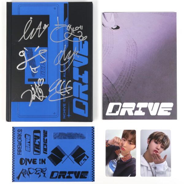Nchive - Drive Signed Autographed CD Single Album Promo 2024 K-Pop