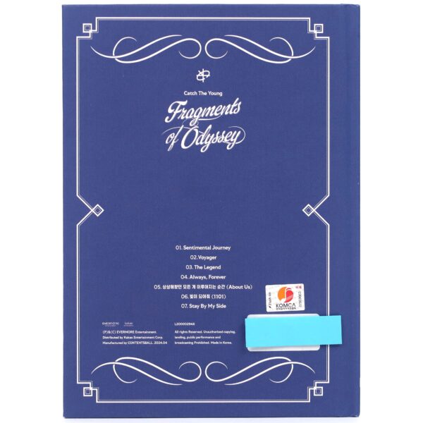 IMG_2573 Catch The Young - Fragments of Odyssey Signed CD Album Promo 2024 K-Pop K-Rock