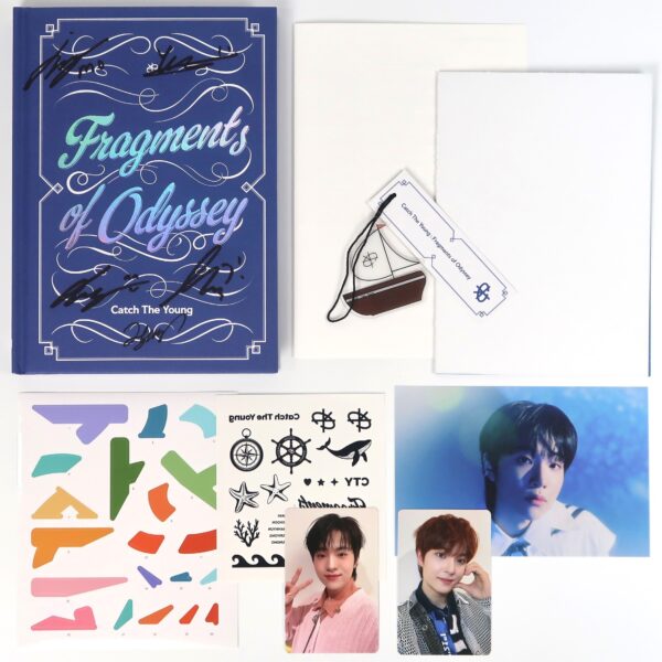 IMG_2575 Catch The Young - Fragments of Odyssey Signed CD Album Promo 2024 K-Pop K-Rock