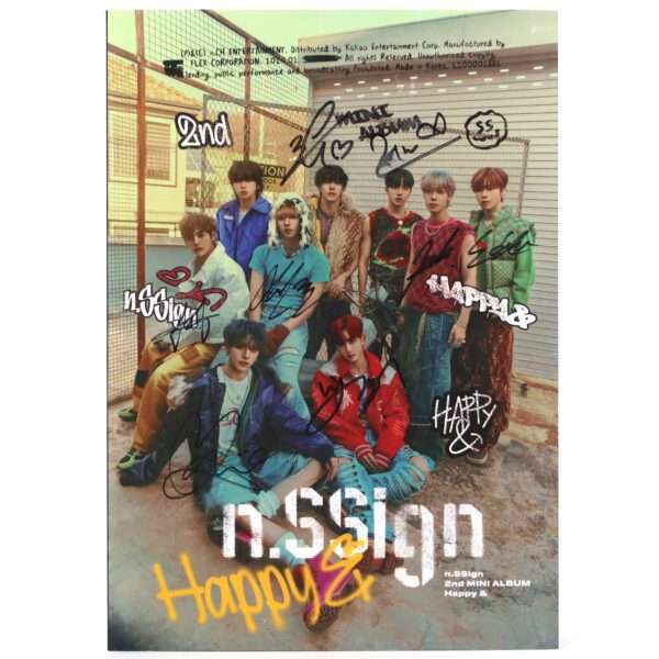 n.SSign - Happy & Signed Autographed CD Mini Album Promo 2024 K-Pop