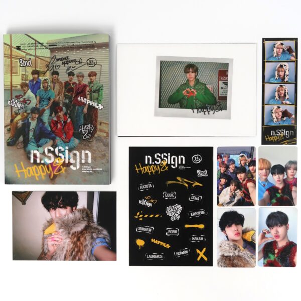 n.SSign - Happy & Signed Autographed CD Mini Album Promo 2024 K-Pop