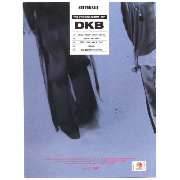 DKB - Hip Autographed CD 7th Mini Album Promo 2023 K-Pop
