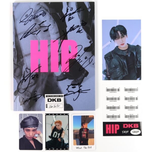 DKB - Hip Autographed CD 7th Mini Album Promo 2023 K-Pop