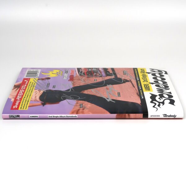 IMG_2619 Aimers - Somebody Autographed CD Single Album Promo 2024