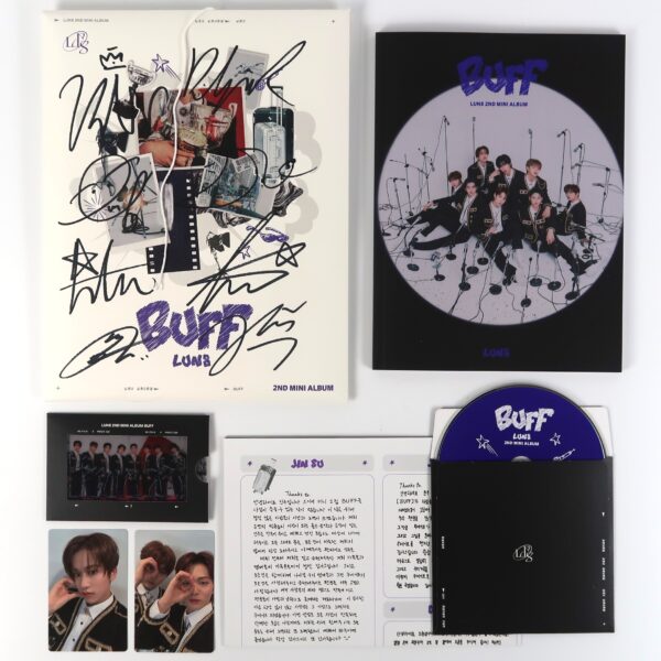 IMG_2629 Lun8 - Buff Autographed CD 2nd Mini Album Promo 2024