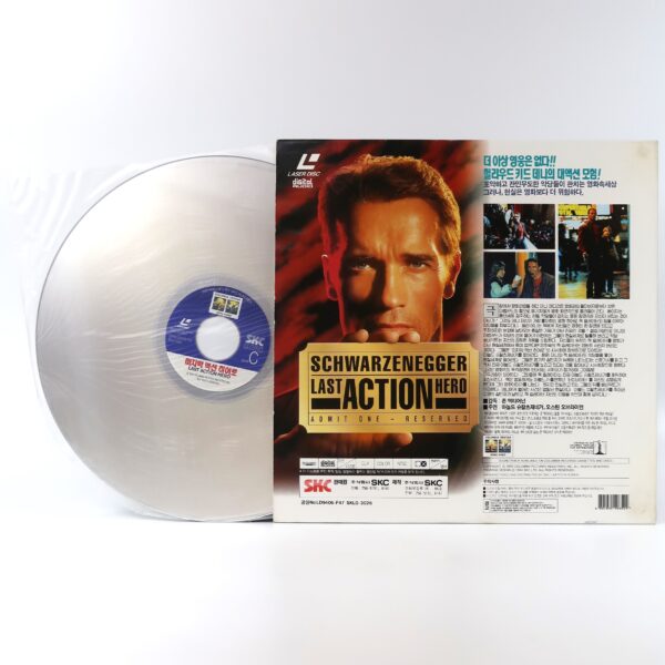 Last Action Hero (1993) Korean Laserdisc LD Korea Unused Arnold Schwarzenegger