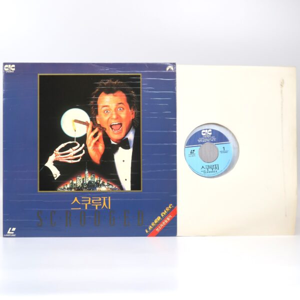 Scrooged (1988) Korean Laserdisc LD Korea Bill Murray