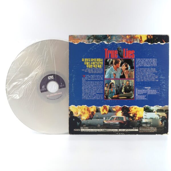 True Lies (1994) Korean Laserdisc LD Korea Arnold Schwarzenegger [wear]