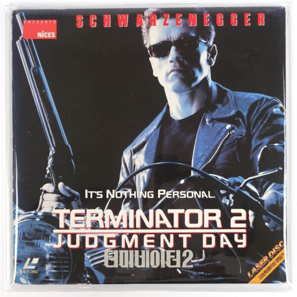Terminator 2: Judgment Day (1991) Korean Laserdisc LD Korea Schwarzenegger