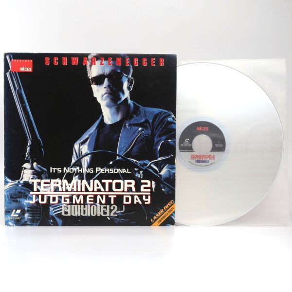 Terminator 2: Judgment Day (1991) Korean Laserdisc LD Korea Schwarzenegger