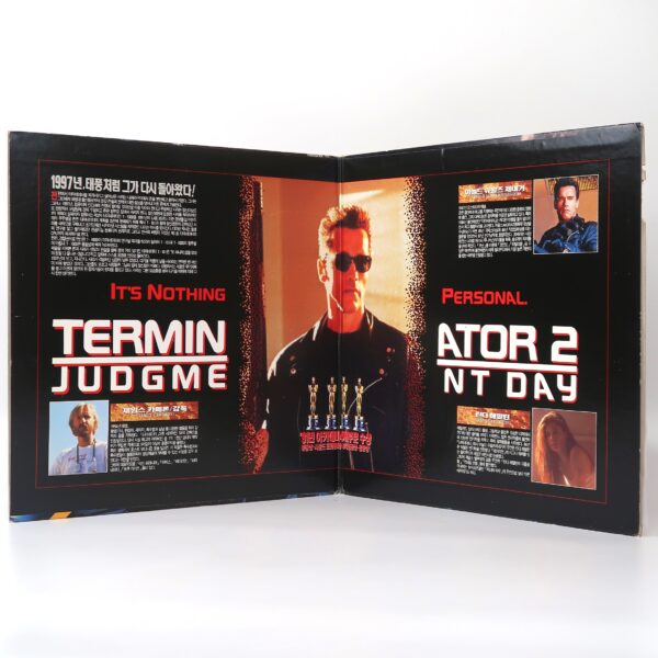 Terminator 2: Judgment Day (1991) Korean Laserdisc LD Korea Schwarzenegger