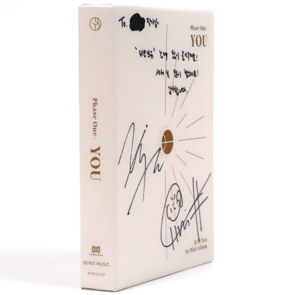 IMG_3405 B.O.Y - Phase One: You Signed CD Album Set Both Versions Promo B Of You K-Pop