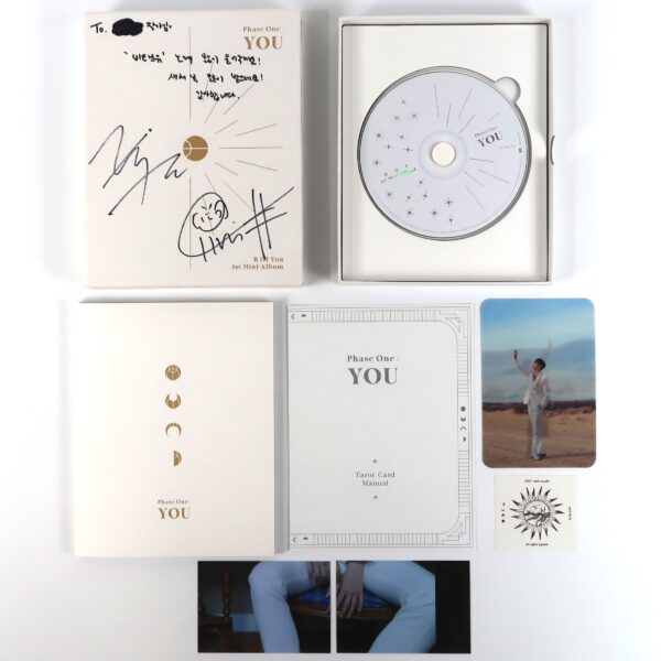 IMG_3406 B.O.Y - Phase One: You Signed CD Album Set Both Versions Promo B Of You K-Pop
