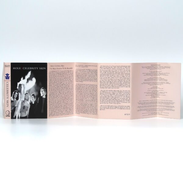 IMG_3463 Hole - Celebrity Skin Korean Cassette Tape Album Korea