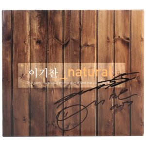 Lee Ki Chan - Natural Signed Autographed CD Album K-Pop 2003
