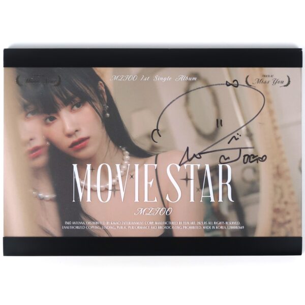 Mijoo - Movie Star Signed Autographed CD Single Album Promo K-Pop 2023 Lovelyz