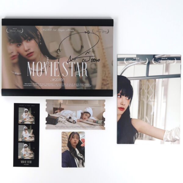 Mijoo - Movie Star Signed Autographed CD Single Album Promo K-Pop 2023 Lovelyz