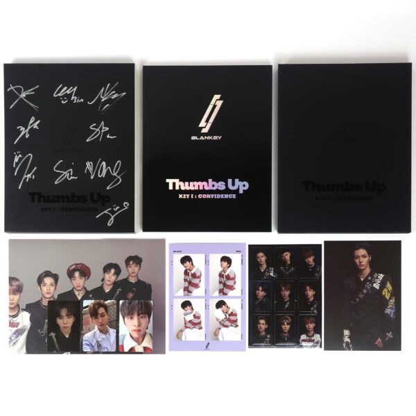 Blank2y - K2Y I: Confidence [Thumbs Up] Signed Autographed CD Album Promo 2022