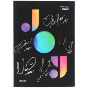 woo!ah! - Joy [Injoy Ver.] Signed Autographed Promo CD Album K-Pop 2022