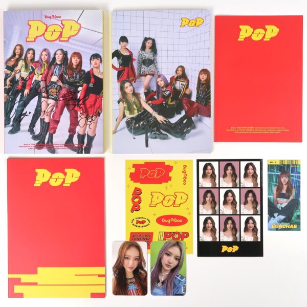 Bugaboo - Pop Signed Autographed CD Single Album Promo 2022 K-Pop