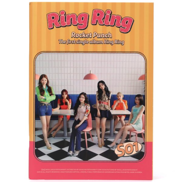 Rocket Punch - Ring Ring Signed Autographed CD Single Album Promo 2021