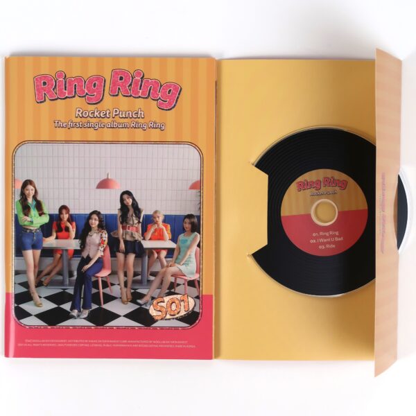 Rocket Punch - Ring Ring Signed Autographed CD Single Album Promo 2021