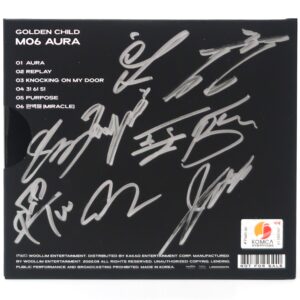 Golden Child - Aura Signed Autographed CD Album Promo 2022 K-Pop