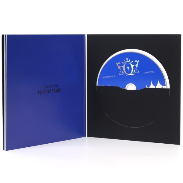 Queenz Eye - Queenz Table Signed Autographed CD Single Album Promo K-Pop 2022
