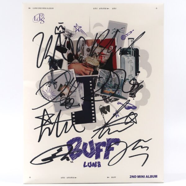 Lun8 - Buff Signed Autographed CD 2nd Mini Album Promo + Goods Set 2024
