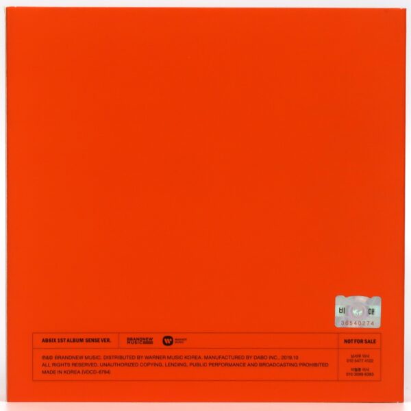 AB6IX - 6ixsense Signed Autographed Promo CD Album K-Pop 2019