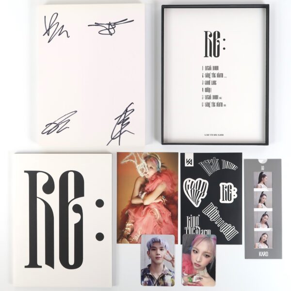 Kard - Re Signed Autographed Promo CD Album K-Pop 2022