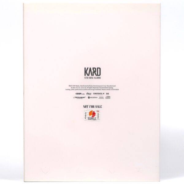 Kard - Re Signed Autographed Promo CD Album K-Pop 2022