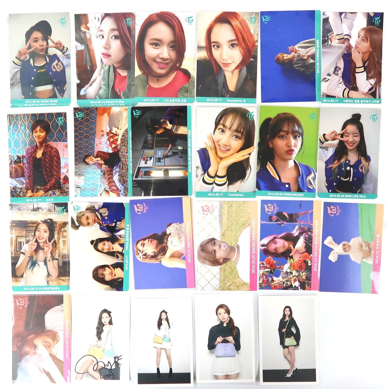 Twice Broadcast Photo Pictures 2016 Cheer Up / Signed